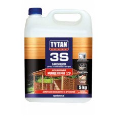 Біозахист дачних та госп.будівель Tytan 3S концентрат 1:9 - 5кг Біозахист дачних та госп.будівель Tytan 3S концентрат 1:9 - 5кг
