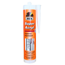 Герметик акриловий "Super Acryl" 280 мл Дюфа