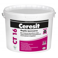 Фарба грунтуюча Ceresit СТ16 5л (7кг) Фарба грунтуюча Ceresit СТ16 5л (7кг)