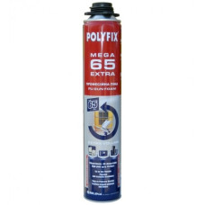 Піна монтажна POLYFIX MEGA 65 EXTRA професійна Піна монтажна POLYFIX MEGA 65 EXTRA професійна