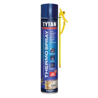 Піна напилювана Tytan THERMOSPRAY термоізоляція 870мл ручна Піна напилювана Tytan THERMOSPRAY термоізоляція 870мл ручна
