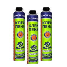 Клей-піна LACRYSIL побутова 800мл Клей-піна LACRYSIL побутова 800мл