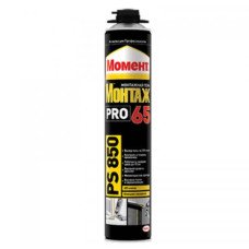 Монтажна піна Момент PRO 65 PS850 PU 850мл Монтажна піна Момент PRO 65 PS850 PU 850мл