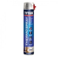 Піна напилювана Tytan THERMOSPRAY термоізоляція 870мл пістолет Піна напилювана Tytan THERMOSPRAY термоізоляція 870мл пістолет