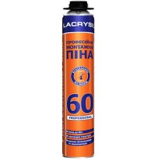Піна монтажна LACRYSIL професійна 60л 750мл Піна монтажна LACRYSIL професійна 60л 750мл