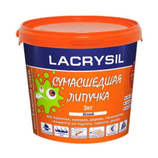 Клей LACRYSIL Скажена Липучка білий 3кг
