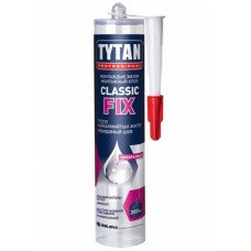 Клей монтажний Classic Fix Tytan 310мл безбарвний Клей монтажний Classic Fix Tytan 310мл безбарвний