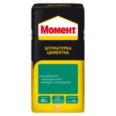 Штукатурка цементна Момент 25кг