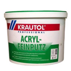 Шпаклівка декоративна Krautol Acryl-Feinputz 16кг