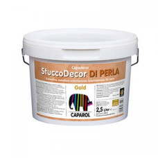 Шпаклівка декоративна Capadecor Stucco Di Perla Gold 2,5л Шпаклівка декоративна Capadecor Stucco Di Perla Gold 2,5л