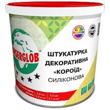 Штукатурка Силіконова Anserglob 25кг Короїд 2,0мм
