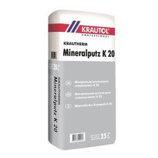 Штукатурка декоративна Krautherm Mineralputz K20 25кг Штукатурка декоративна Krautherm Mineralputz K20 25кг