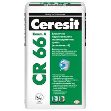 Еластична двокомпанентна гідроізоляція Ceresit CR66 22,5 кг Еластична двокомпанентна гідроізоляція Ceresit CR66 22,5 кг