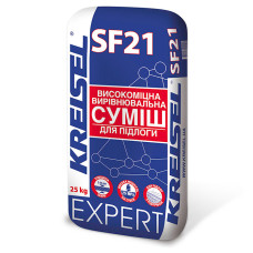 Високоміцна вирівнювальна суміш для підлоги, 3-30 мм Kreisel SF21 25кг Високоміцна вирівнювальна суміш для підлоги, 3-30 мм Kreisel SF21 25кг