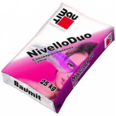 Самовирівнювальна суміш Baumit NivelloDuo 2-20 мм, 25кг Самовирівнювальна суміш Baumit NivelloDuo 2-20 мм, 25кг