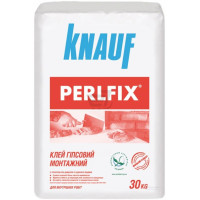 Клей для гіпсокартону KNAUF PERLFIX 30кг Клей для гіпсокартону KNAUF PERLFIX 30кг