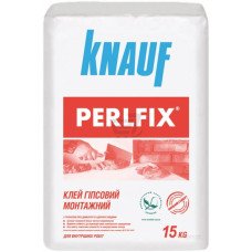 Клей для гіпсокартону KNAUF PERLFIX 15кг Клей для гіпсокартону KNAUF PERLFIX 15кг