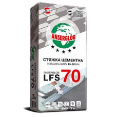 Цементна стяжка Anserglob LFS70 25кг Цементна стяжка Anserglob LFS70 25кг