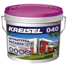Штукатурка Силікат-Сіліконова KREISEL Баранець 1,5мм База D 25кг