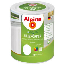 Емаль для радіаторів алкідна жароміцна Alpina Heizkorper 2,5л Емаль для радіаторів алкідна жароміцна Alpina Heizkorper 2,5л
