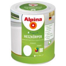 Емаль для радіаторів для тонування Alpina Aqualack fur Radiator 2,5л Емаль для радіаторів для тонування Alpina Aqualack fur Radiator 2,5л