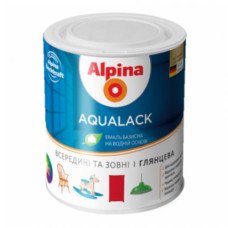 Емаль для тонування для дерева та металу Alpina Aqualack SM /мат. B3 0,71 л Емаль для тонування для дерева та металу Alpina Aqualack SM /мат. B3 0,71 л