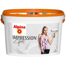 Фарба структурна біла матова Alpina Impression Effekt 10л Фарба структурна біла матова Alpina Impression Effekt 10л