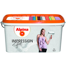 Фарба структурна біла матова Alpina Impression Effekt 5л Фарба структурна біла матова Alpina Impression Effekt 5л