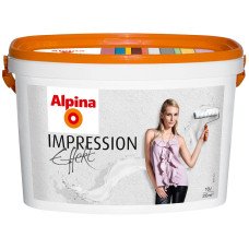Фарба структурна біла матова Alpina Impression Effekt 10л Фарба структурна біла матова Alpina Impression Effekt 10л
