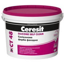 Фарба силіконова Ceresit СТ48 База 10л Фарба силіконова Ceresit СТ48 База 10л