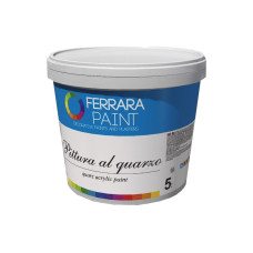 Фарба інтер'єрна акрилова кварцова Ferrara Pittura al quarzo 5л