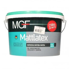 Фарба латексна MGF Mattlatex М100 3,5 кг Фарба латексна MGF Mattlatex М100 3,5 кг