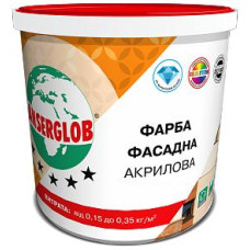 Фарба фасадна акрилова універсальна Anserglob 14кг Фарба фасадна акрилова універсальна Anserglob 14кг