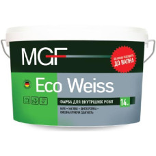 Фарба інтер'єрна MGF M1 Eco Weiss 1,4 кг