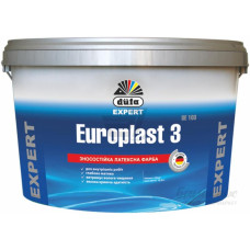 Фарба зносостійка латексна DUFA Expert Europlast 3 10л Фарба зносостійка латексна DUFA Expert Europlast 3 10л