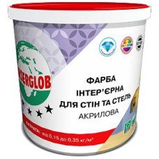 Фарба інтер'єрна для стін та стелі акрилова Anserglob 14кг Фарба інтер'єрна для стін та стелі акрилова Anserglob 14кг