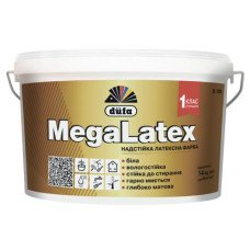Фарба надстійка Dufa MegaLatex D120 14 кг