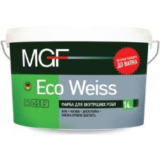 Фарба інтер'єрна MGF M1 Eco Weiss 14 кг