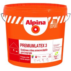 Фарба латексна Alpina EXPERT Premiumlatex 3 E.L.F. B1 18л