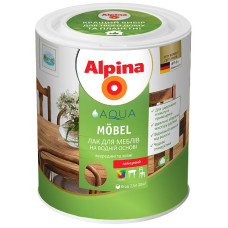 Лак меблевий Alpina Aqua Mobel /глянц. 2,5л