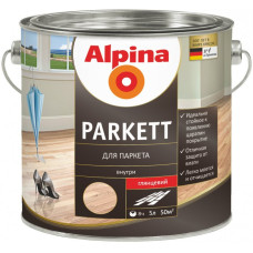 Лак алкідний паркетний посилений поліуретаном Alpina Parkett GL глянцевий 5л