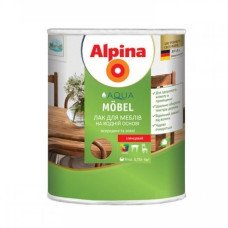 Лак меблевий Alpina Aqua Mobel /глянц. 0,75л