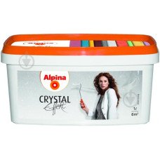 Лазур Alpina Effekt Crystal Silber 1л
