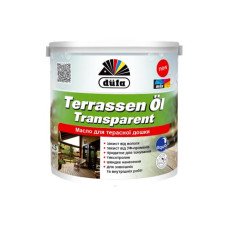 Терасне масло Dufa Terrassan Ol transparent (прозоре) 2,5л