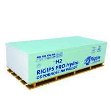 Гіпсокартон Rigips RSGIPS PRO вологостійкий 1200*2500*12,5мм. Гіпсокартон Rigips RSGIPS PRO вологостійкий 1200*2500*12,5мм.