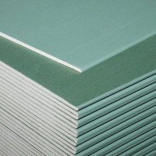 Гіпсокартон Вологостійкий 12,5х2000х1200 KNAUF Гіпсокартон Вологостійкий 12,5х2000х1200 KNAUF