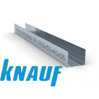 Профіль Knauf UW50 3м 0,6мм Профіль Knauf UW50 3м 0,6мм