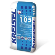 Еластичний клей для керамограніту та каменю KREISEL GRES MULTI 105 25 кг