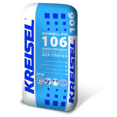 Швидкотвердіючий клей для плитки KREISEL SCHNELL-FIX 106 25 кг