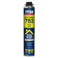 Клей піна для ППС Tytan STIRO 753 під пістолет Клей піна для ППС Tytan STIRO 753 під пістолет